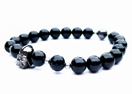 Bransoletka Onyks i Hematyt - Moc i Siła