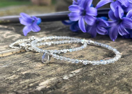 Naszyjnik Choker z Labradorytem