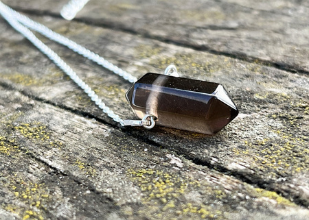 Naszyjnik z Kwarcem Dymnym – Kamień Odwagi