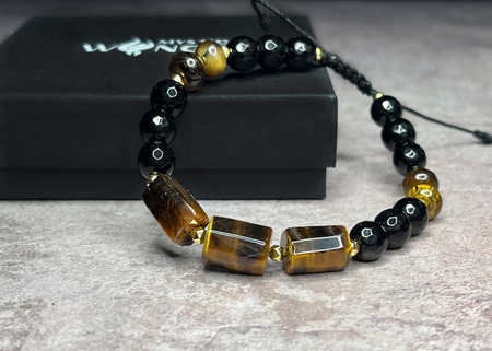 Bransoletka Tygrysie Oko - Wytrwałość i Obfitość