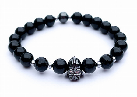 Bransoletka Onyks i Hematyt - Moc i Siła