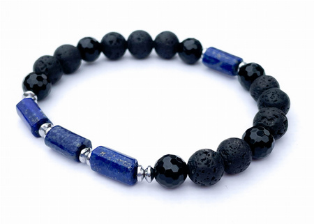 Bransoletka z lapis lazuli - Mądrość i Energia
