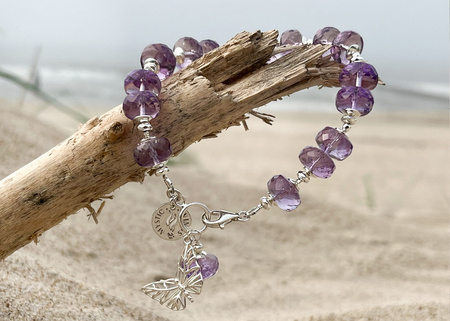 Bransoletka z Ametystem – Kamień Harmonii i Spokoju