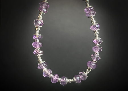 Ametyst bransoletka The Moon