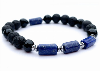 Bransoletka z lapis lazuli - Mądrość i Energia