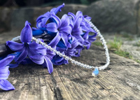 Naszyjnik Choker z Labradorytem