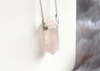 Naszyjnik z Kwarcem Różowym – Kamień Miłości