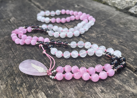 Długa Mala z Uleksytem i Kwarcem Dymnym