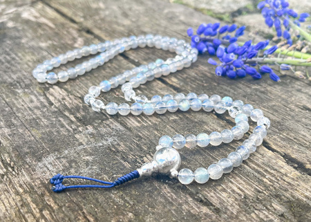 Mala buddyjska - Labradoryt, Kryształ Górski