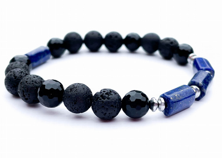 Bransoletka z Lapis Lazuli - Mądrość i Energia