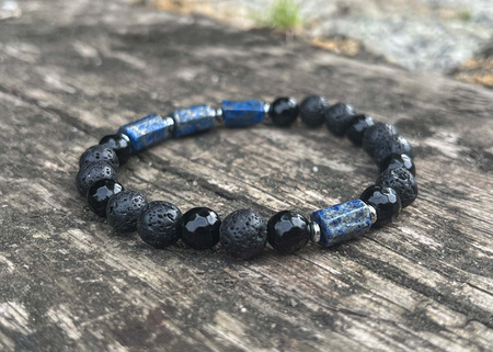 Bransoletka z Lapis Lazuli - Mądrość i Energia