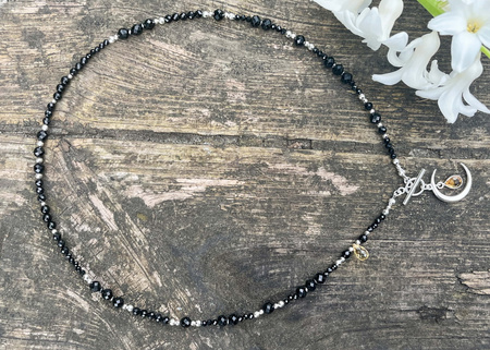 Naszyjnik Turmalin i Cytryn - Witalność i Obfitość