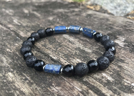 Bransoletka z Lapis Lazuli - Mądrość i Energia