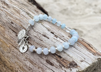 Akwamaryn bransoletka Klejnot Morza