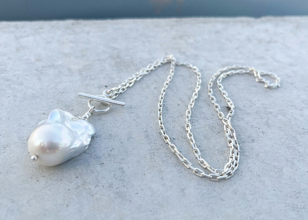 Perła Barokowa unikat w srebrze