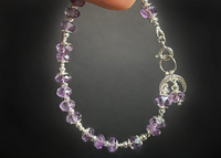 Ametyst bransoletka The Moon