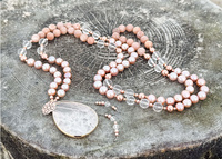 Mala do medytacji z Pereł i Kamieni Słonecznych